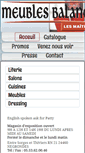 Mobile Screenshot of meublesbalanca.com